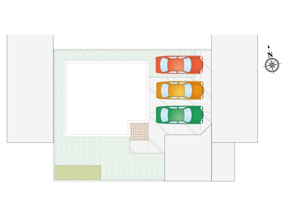 【新築住宅】深谷市西島 全4区画の区画図