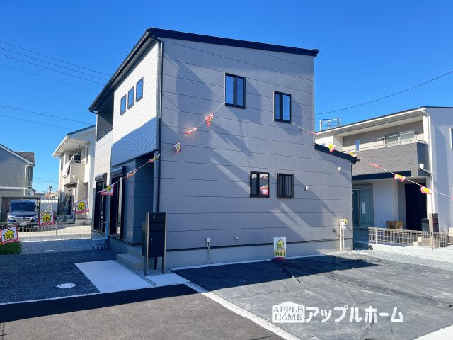 【新築住宅】深谷市西島 全4区画の前面道路含む現地写真|☆内覧可能☆アップルホームでは物件のメリットデメリットお客様の立場にたちお伝えさせていただきます！いつでもお気軽にお問合せOKです！TEL「0120-466263」