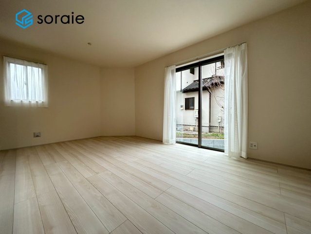 狭山市水野44期　新築戸建　ハートフルタウンの居間・リビング|1月20日撮影