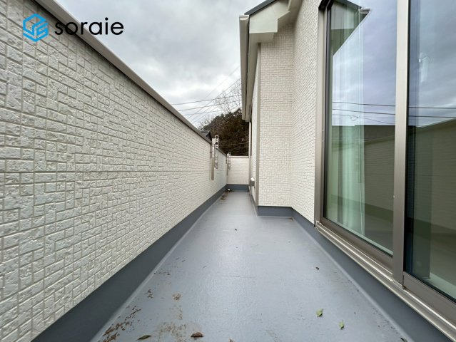 狭山市水野44期　新築戸建　ハートフルタウンのバルコニー|1月20日撮影