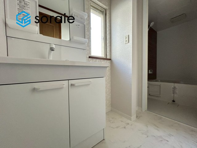 所沢市下富　中古戸建の洗面所|1月13日撮影