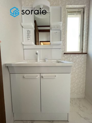 所沢市下富　中古戸建の独立洗面台|1月13日撮影