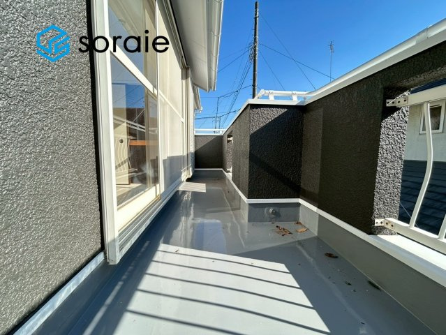 所沢市下富　中古戸建のバルコニー|1月13日撮影