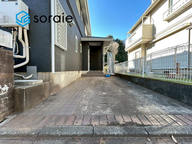 所沢市下富　中古戸建の前面道路含む現地写真|1月13日撮影