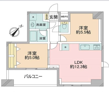 ★仲介手数料半額★ベルファース水天宮前（リビングから隅田川が望めます）