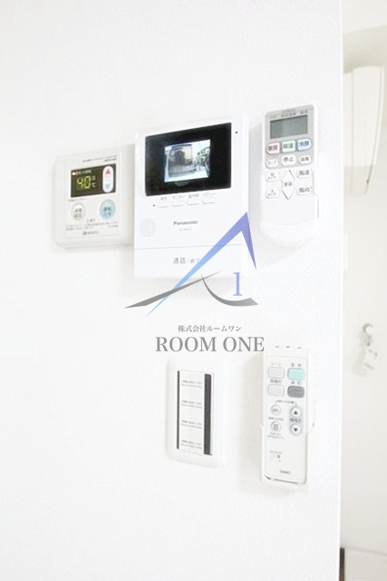 コルティーレ十条のセキュリティ|モニター付きインターホンです。