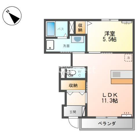 【間取り】 | プランドール　K