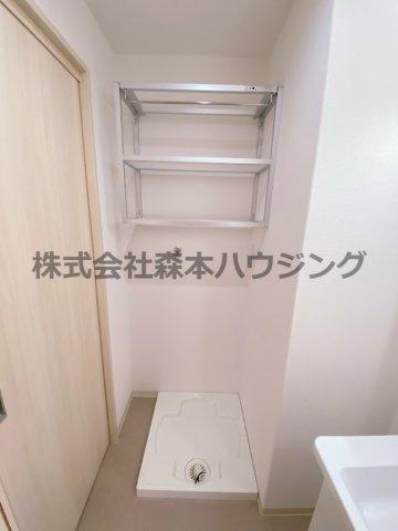 【設備】 | 　ピレーネ北条Ⅳ | 室内洗濯機置き場です