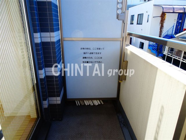 ジェイフラッツのバルコニー