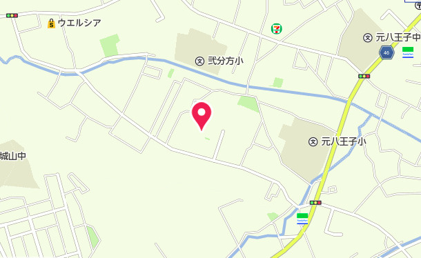祝　成約済み　八王子市　弐分方町　売地の地図|～仲介手数料無料☆八王子ひなた不動産～　八王子市弐分方町　売地