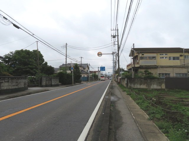野田市中里の倉庫の周辺