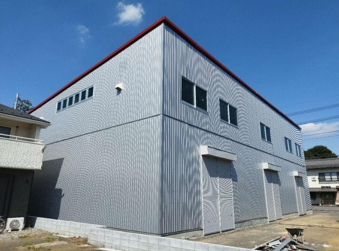 野田市中里の倉庫