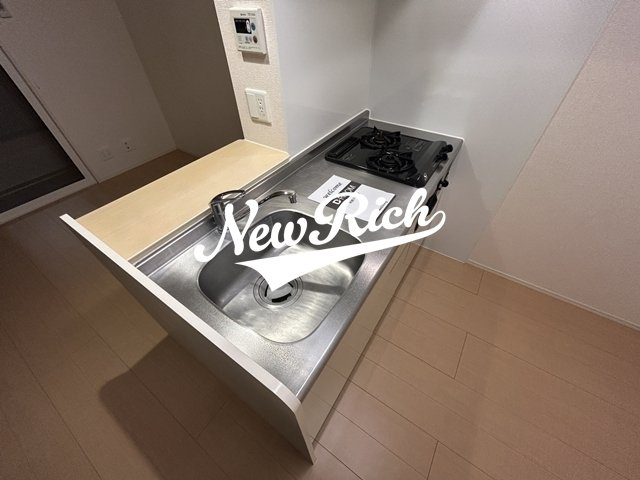 前橋市山王町１丁目のアパートのキッチン