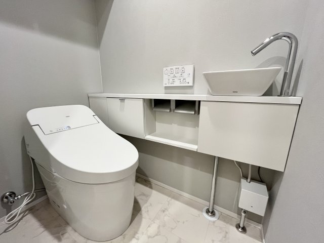 グラン・エステ川崎ツインタワー弐番館のトイレ|施工例