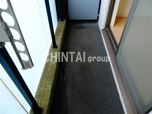 シンシア代田橋Ⅲのバルコニー