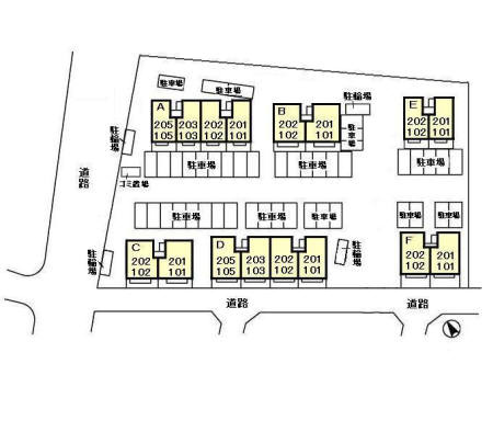 ロイヤルパークスA棟の居間・リビング