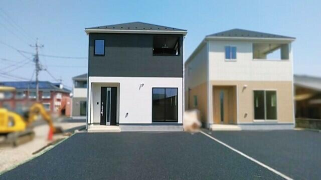 クレイドルガーデン大田原市末広第５　新築一戸建ての外観|３号棟（外観・完成）
