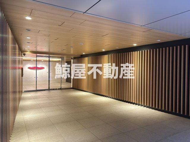 パークハビオ門前仲町のロビー|落ち着いたロビーです