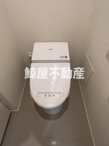 パークハビオ門前仲町のトイレ|清潔感のあるトイレです