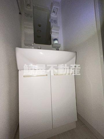 フィールドヒルズ門前仲町の洗面所|広い洗面スペース