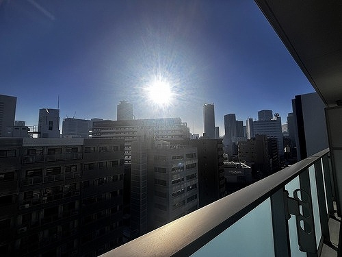 ブランズ大阪福島のその他|バルコニーからの眺望　※工事完了時／２０２５年１１月の写真