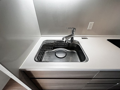 ブランズ大阪福島の設備|シンク　　※工事完了時／２０２５年１１月の写真