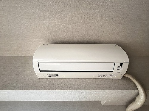 ブランズ大阪福島の設備|エアコン（ＬＤＫ）　※工事完了時／２０２５年１１月の写真