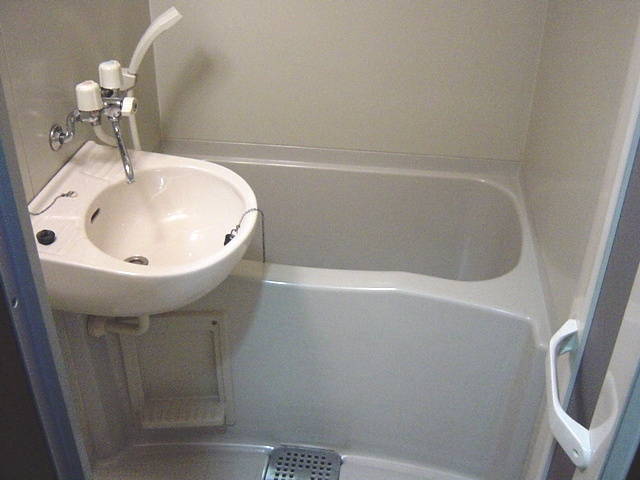 ラルク天王台の浴室|バス