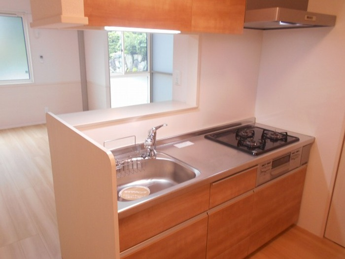 Una casa hinotaniのキッチン