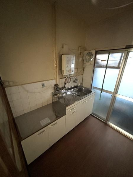 大阪市大正区三軒家西２丁目のテラスのキッチン|★とっても広々なキッチン★