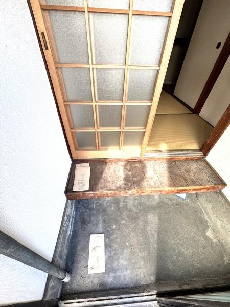 大阪市大正区三軒家西２丁目のテラスの玄関|★きれいな玄関★