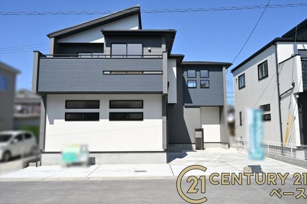 奈良市東九条町 １号棟 ／新築一戸建の外観|■現地撮影写真■JR奈良線「奈良駅」までバス１３分です！お気軽にお問い合わせください！