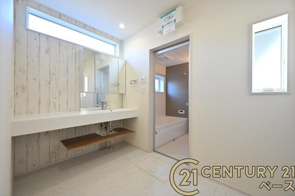 奈良市東九条町 １号棟 ／新築一戸建の独立洗面台