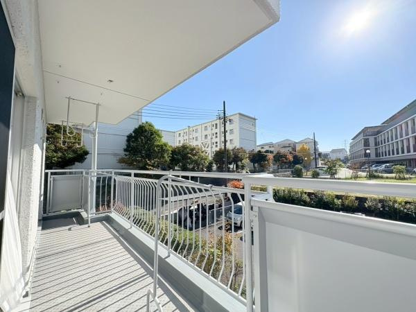 港南台パークホームズのバルコニー