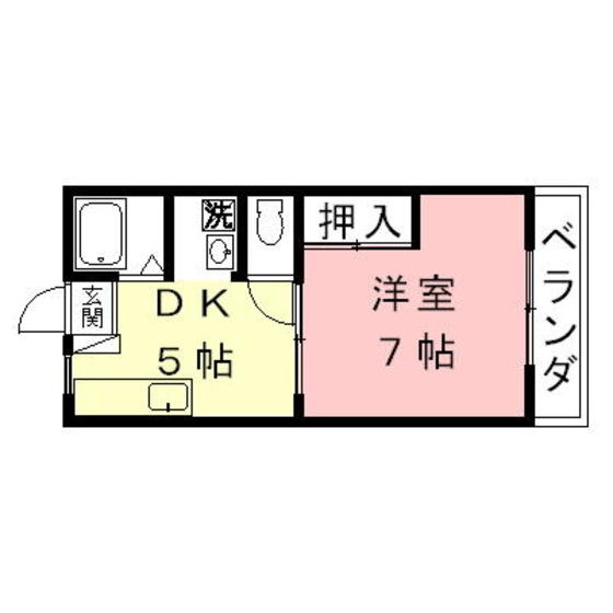 ベルメゾンの間取り