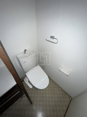 【トイレ】 | 南堀江プライマリーワン | 南堀江プライマリーワン　温水洗浄便座