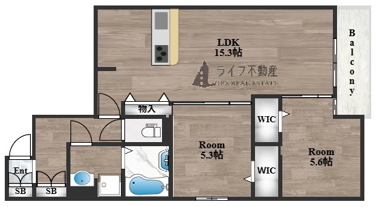 ナサハウスの間取り