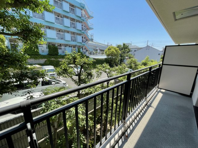 芦屋ライフのバルコニー