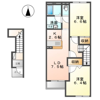 【間取り】 | Green garden（グリーン　ガーデン）