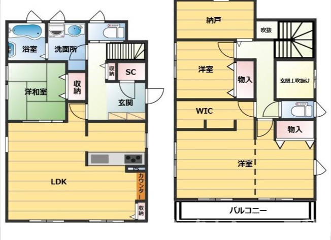 【間取り】 | 市原市うるいど南一丁目　築浅中古戸建