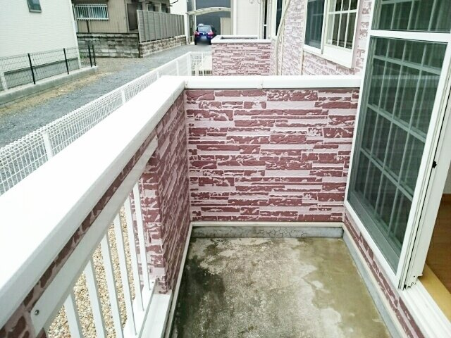 ネムスⅡのバルコニー