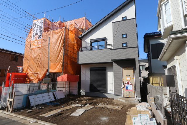 【スマートワン・シティ】花小金井７期の外観|３LDK＋土間収納＋WIC＋青空リビング(１号棟)