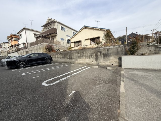 プランドールハイムの駐車場