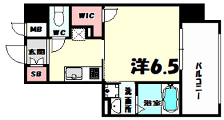 【間取り】 | プライムレジデンス神戸県庁前