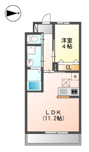 レトワールＳⅢの間取り