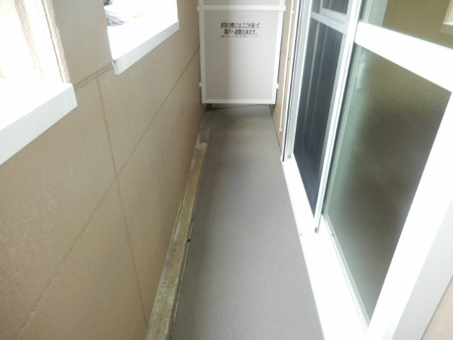 エイトリーブスのバルコニー