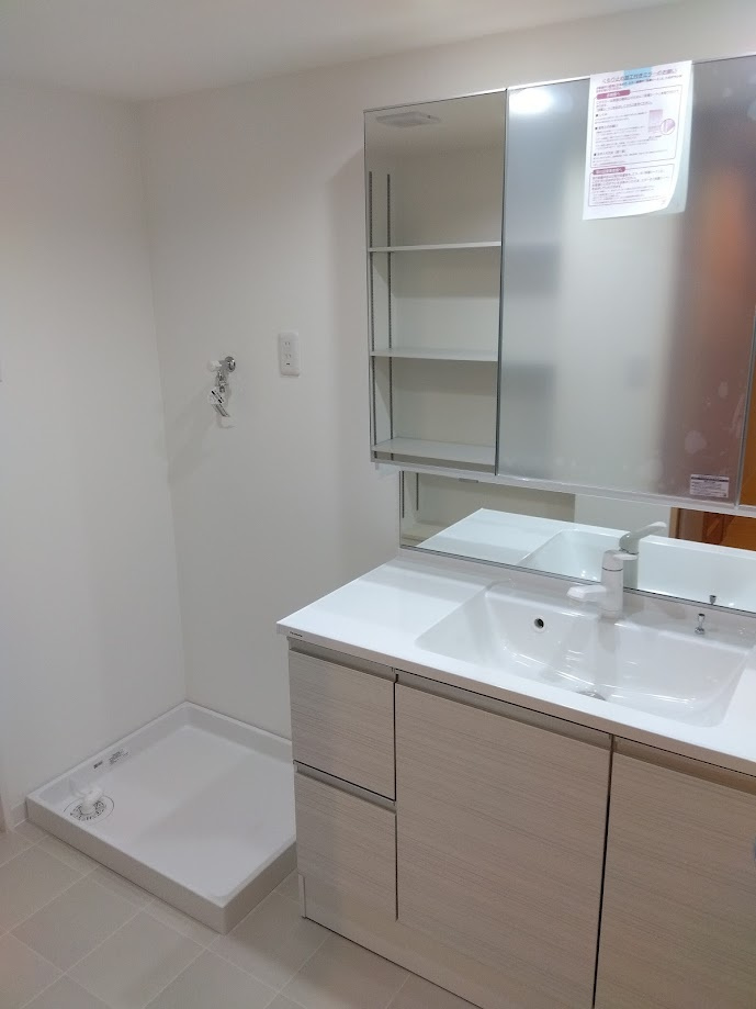 リビオ上野芝ガーデンズの独立洗面台|独立洗面化粧台付き