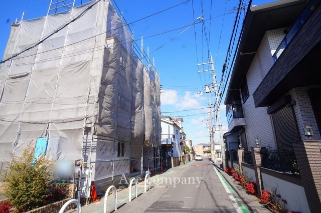 【前面道路含む現地写真】 | 八尾市南本町6丁目 | 【東側前面道路幅員5.9ｍ☆】