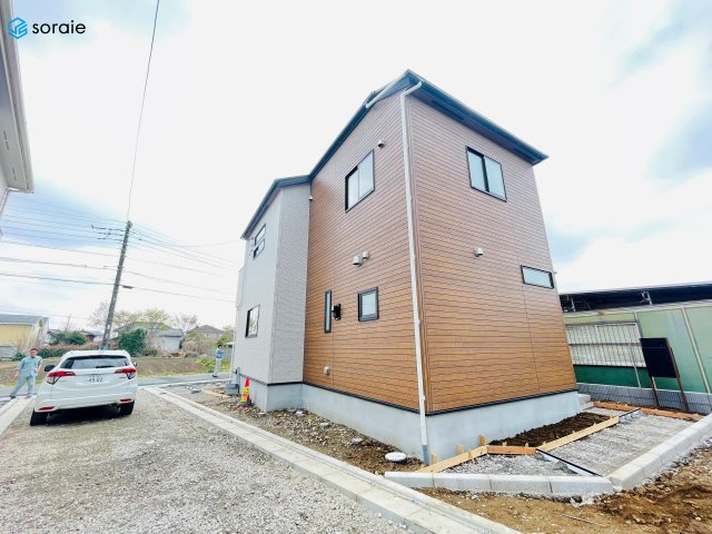 川越市今成2丁目　全3棟　新築戸建の外観|3/30撮影