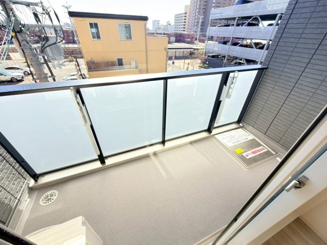 LaMaison大池町のバルコニー
